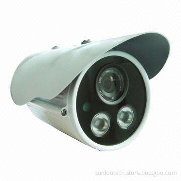 Waterproof Camera, 1/4" 700TVL, CMOS IR Array LED